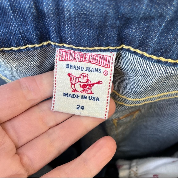 True Religion Wm’s Stella Skinny Jeans Sz 24 - Picture 2 of 15